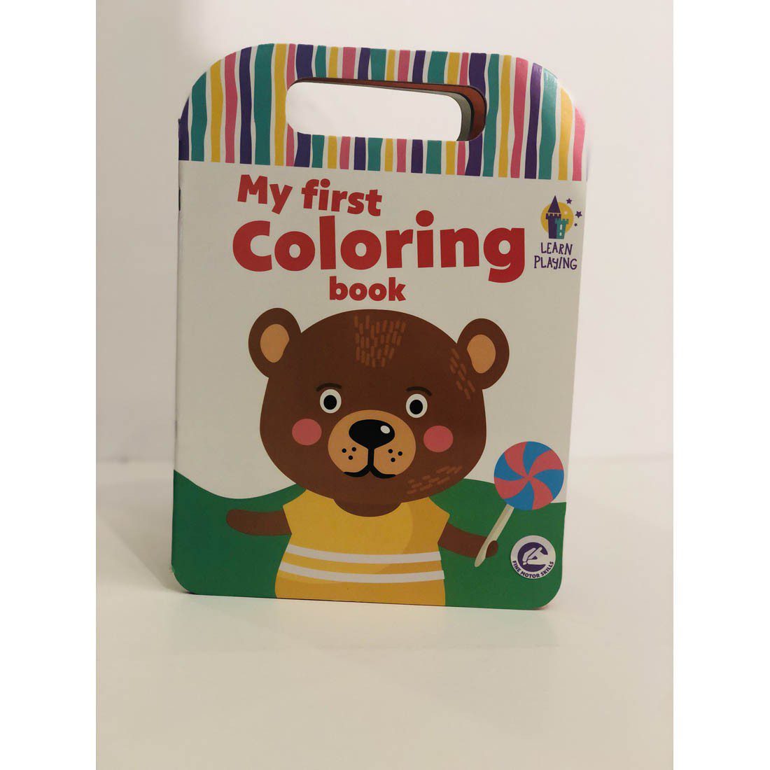 BAZIC My First Coloring Book With Handle - Image 3