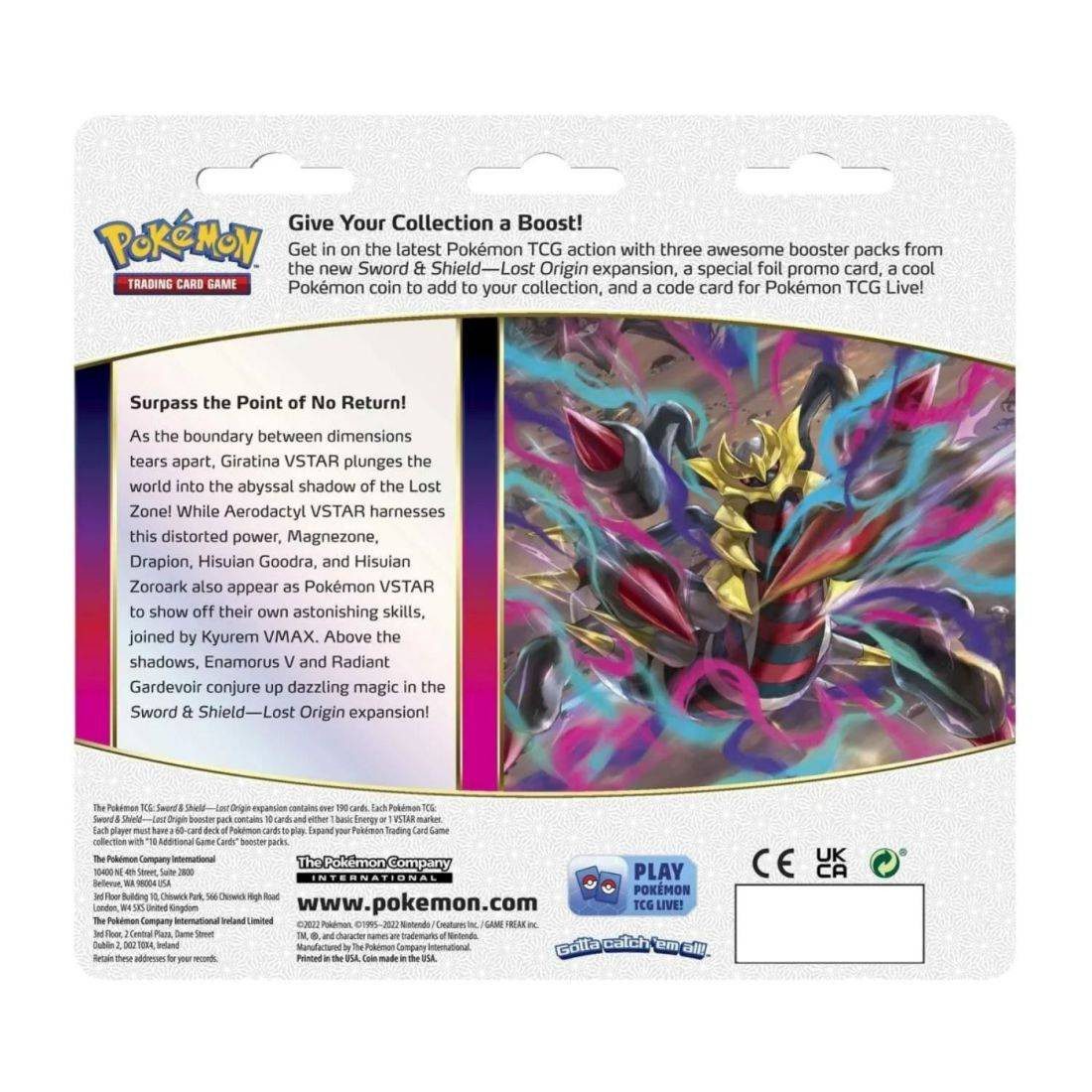 Pokemon Lost Origin Three-Pack Blister EN Regigigas - Image 2