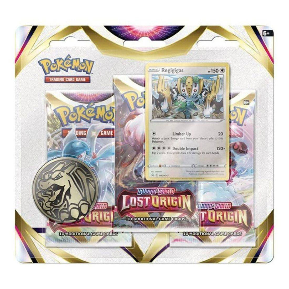 Pokemon Lost Origin Three-Pack Blister EN Regigigas