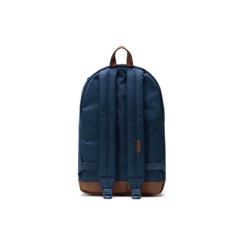 Herschel Pop Quiz Navy/Tan Synthetic Leather - Image 3