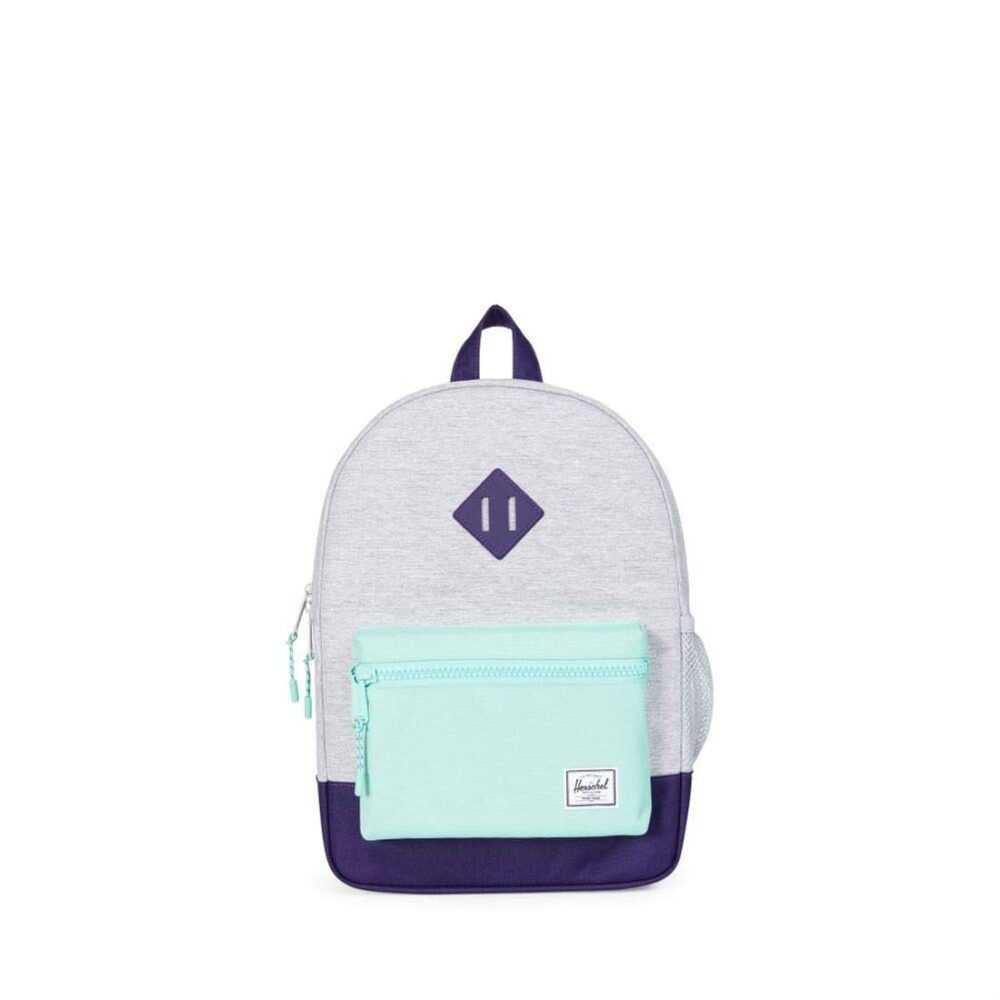 Herschel Heritage Youth Backpack Light Grey Crosshatch