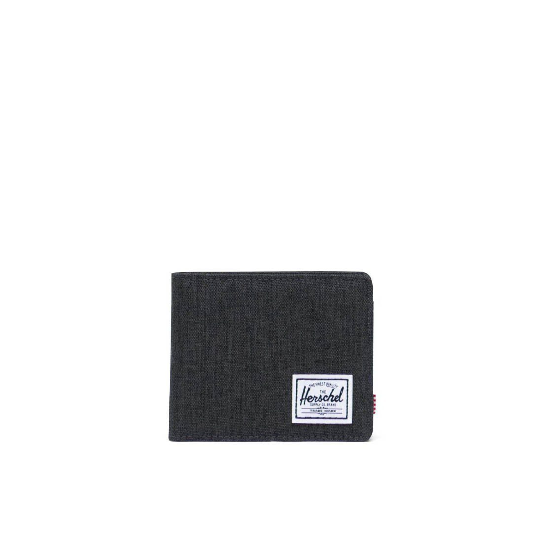 Herschel Roy Coin Wallet Black Crosshatch