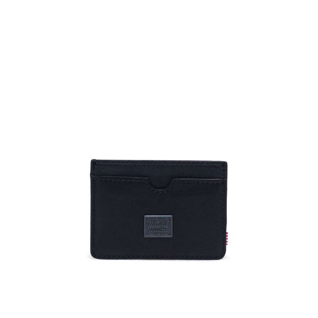 Herschel Charlie Leather RFID Wallet Black