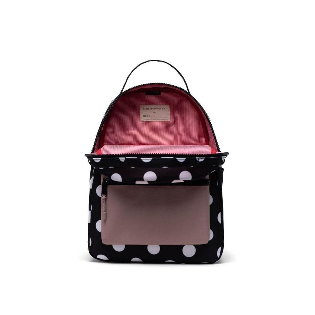 Herschel Heritage Backpack X-Large Polka Dot Black And White/Ash Rose - Image 2