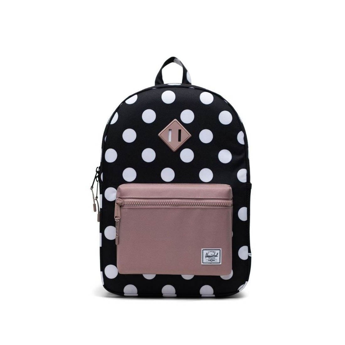 Herschel Heritage Backpack X-Large Polka Dot Black And White/Ash Rose