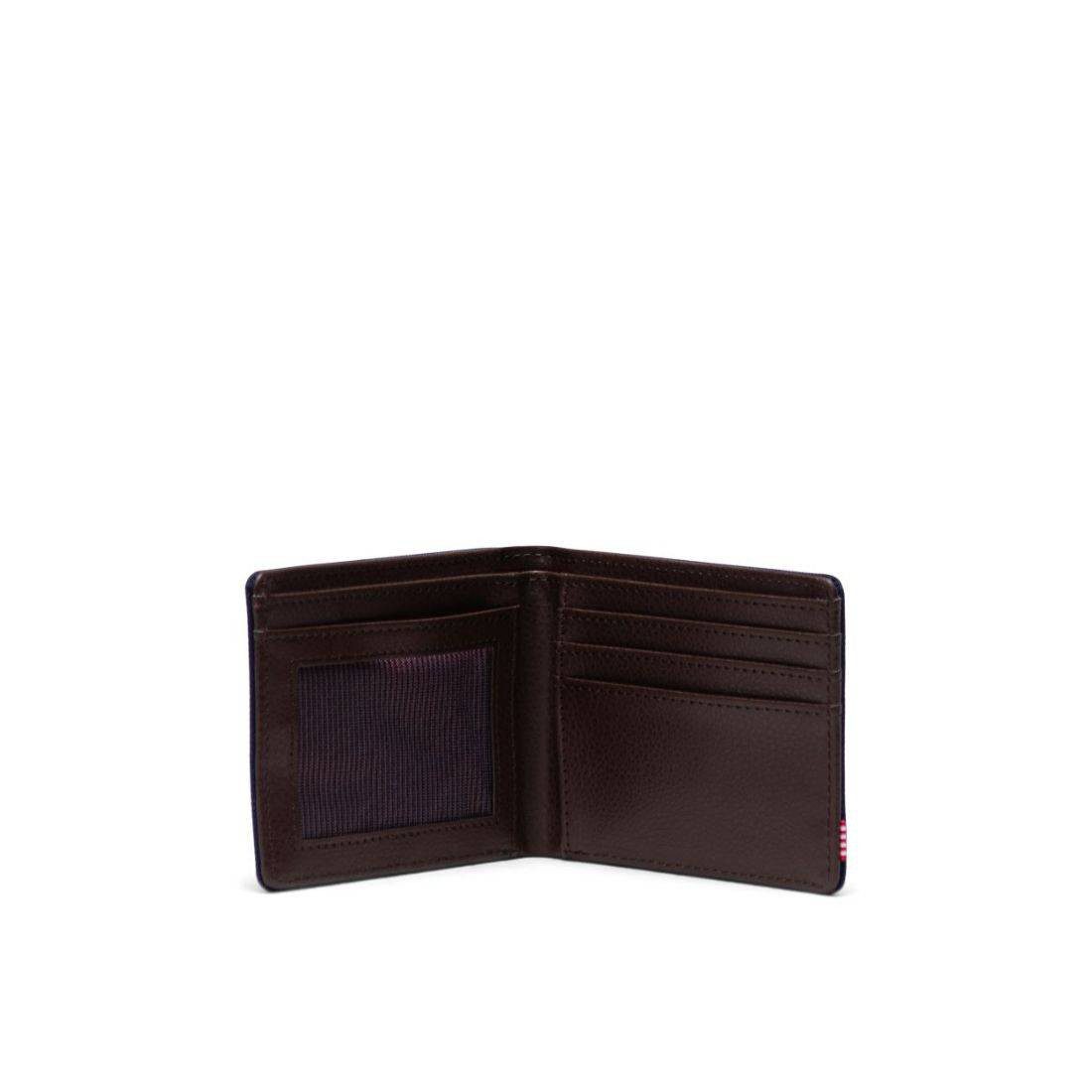 Herschel Hank Peacoat/Chicory Coffee Wallet - Image 3