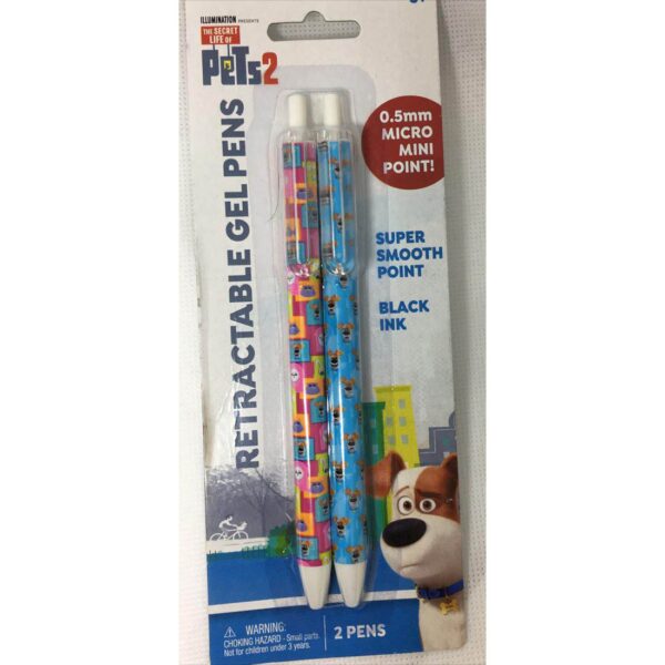 Inkology Secret Life of Pets Gel 2 Pens