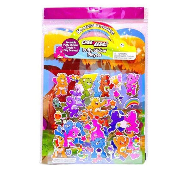 Inkology Care Bears Puffy Sticker Playset