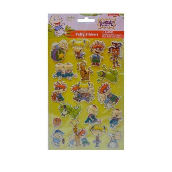 Inkology Rugrats Puffy Stickers