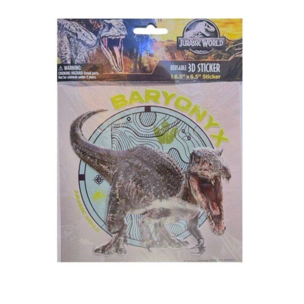 Inkology Jurassic World Reusable 3D Sticker