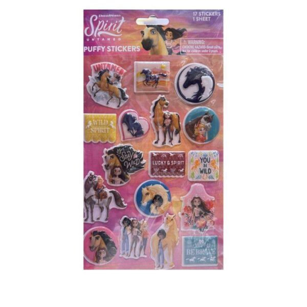 Inkology Spirit Untamed Puffy Stickers