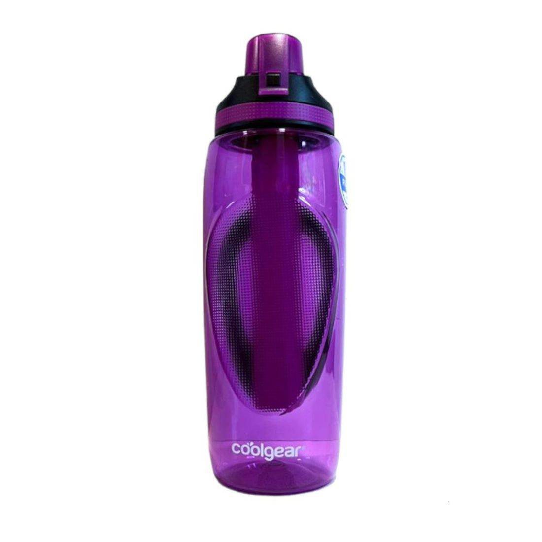 Cool Gear Water Bottle 32 Oz Gravity Stick Purple