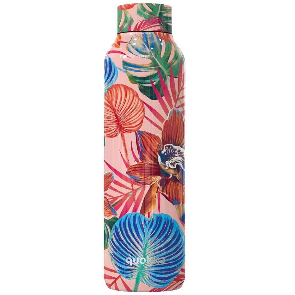 Quokka Thermal Stainless Steel Water Bottle Solid Orchid Pink 630 ML