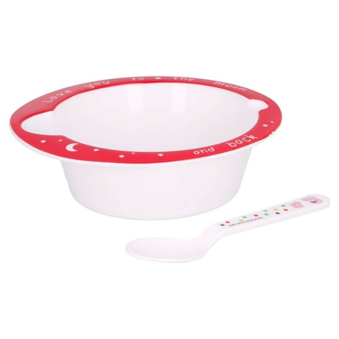 Stor Toddler 2 Pcs Micro Set (Bowl & Pp Spoon Toddler) - Peppa Pig Little One - Image 3