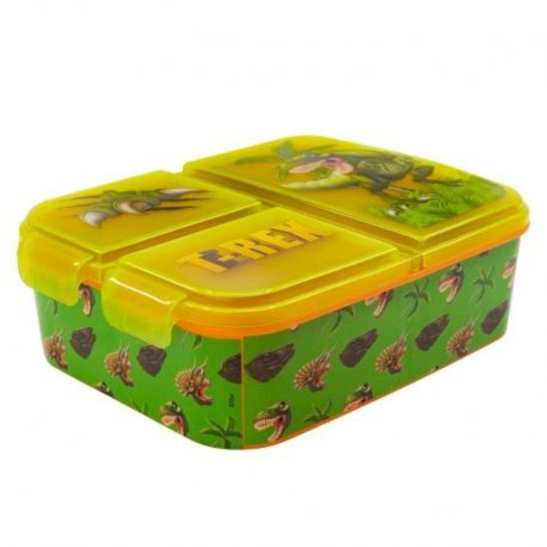 Stor Multi Compartment Sandwich Box - Dinosaur - Image 2