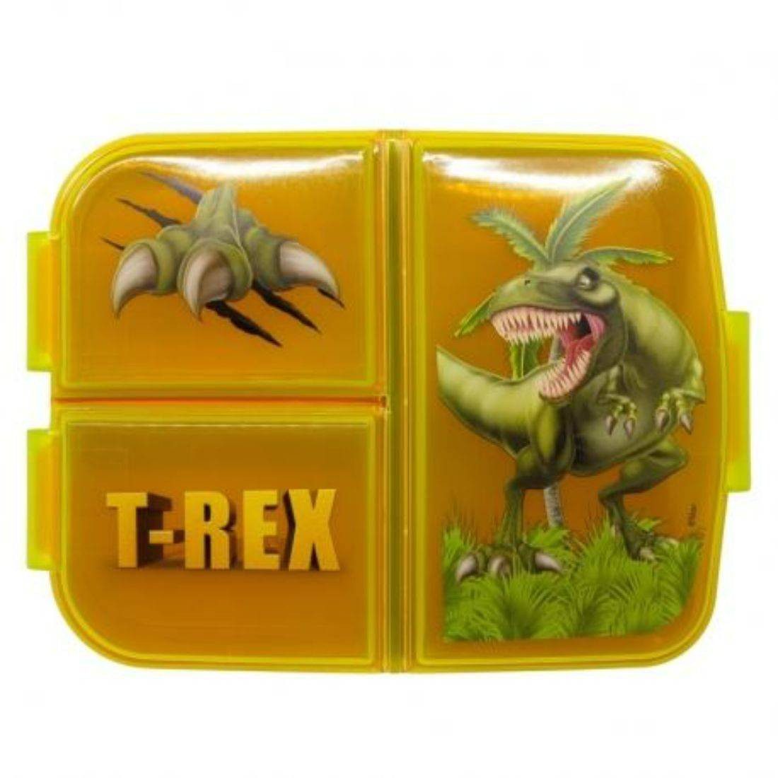 Stor Multi Compartment Sandwich Box - Dinosaur