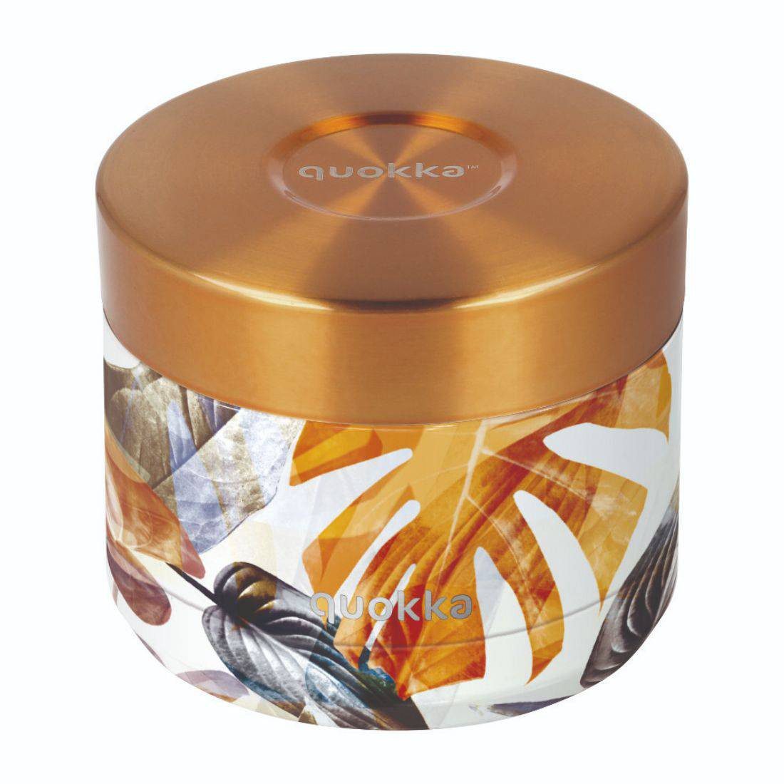 Quokka Thermal Stainless Steel Food Jar Whim Autumn 604 ML