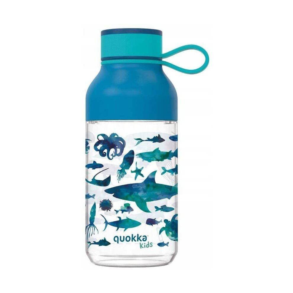 Quokka Kids Tritan Bottle Ice With Strap Sea Animals 430 ML