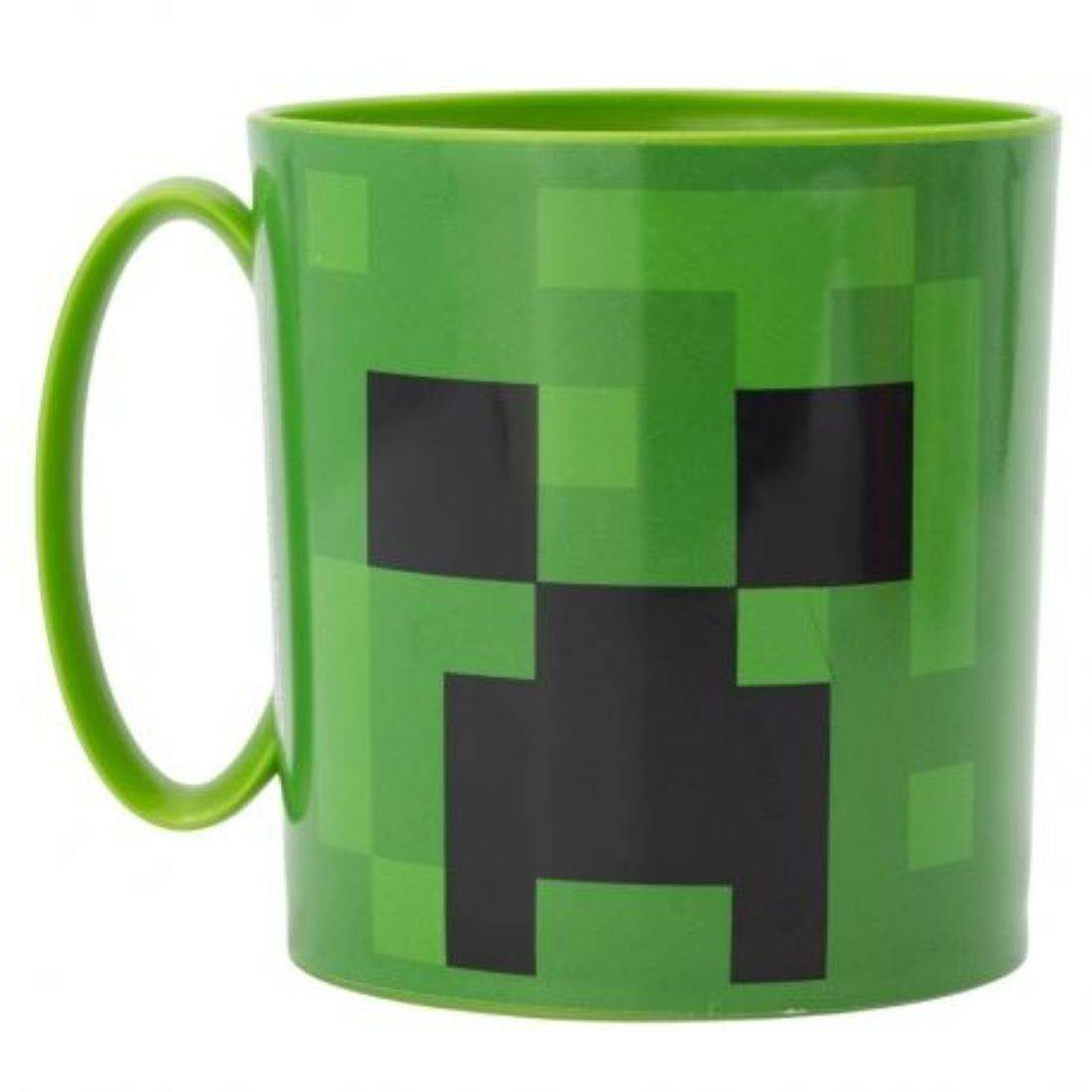 Stor Micro Mug 350 Ml - Minecraft Creeper Green