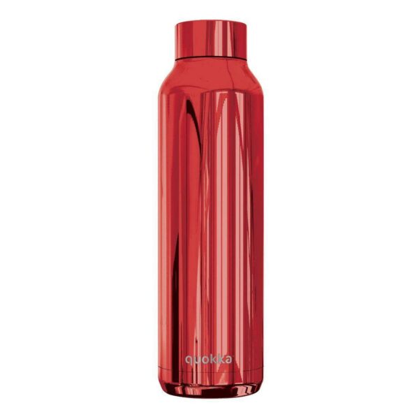 Quokka Thermal Stainless Steel Bottle Solid Sleek Ruby 630 Ml