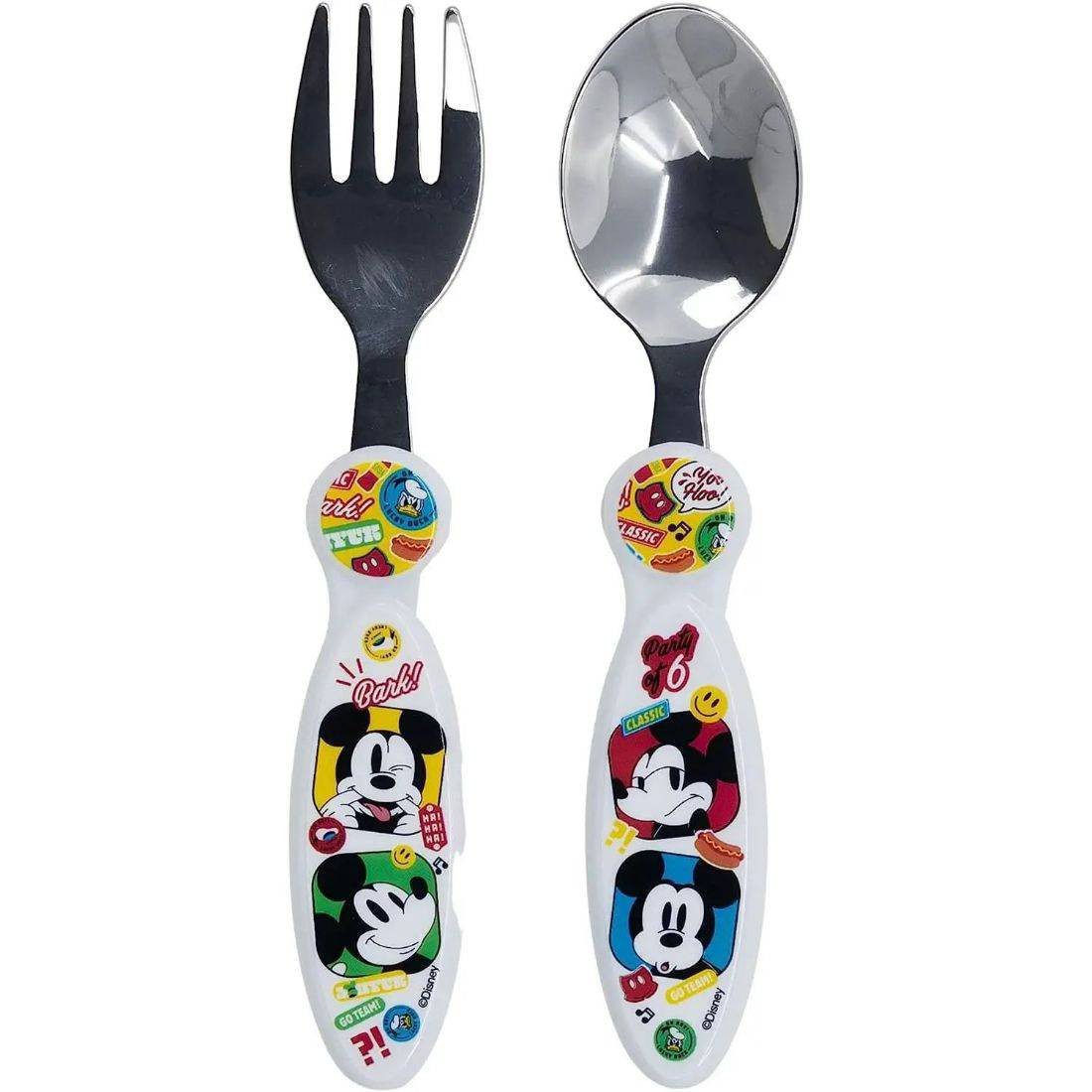 Stor Metal Cutlery Set - Mickey Mouse Fun-Tastic - Image 3