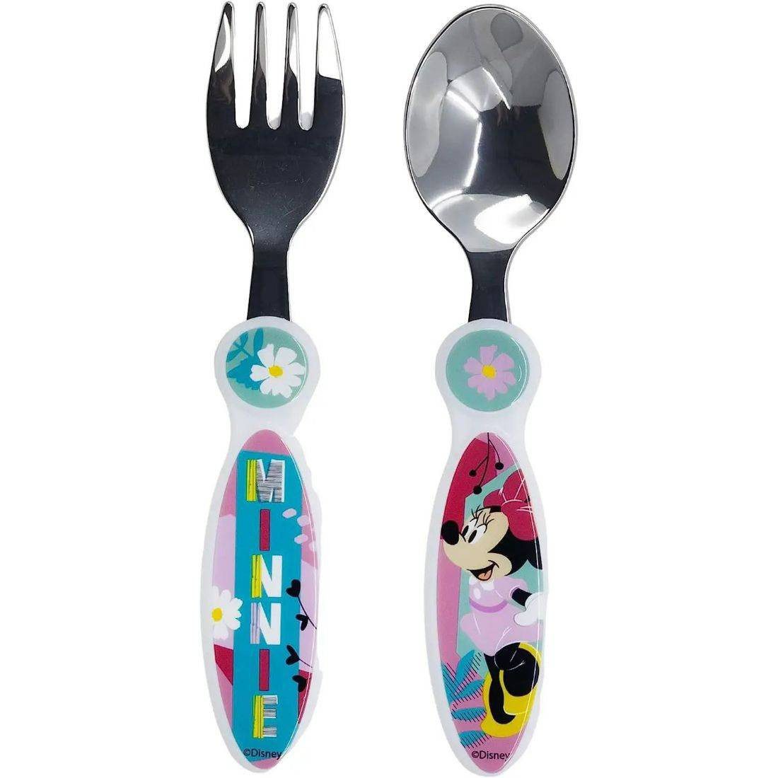Stor Metal Cutlery Set - Minnie Mouse Being More Minnie - Image 3