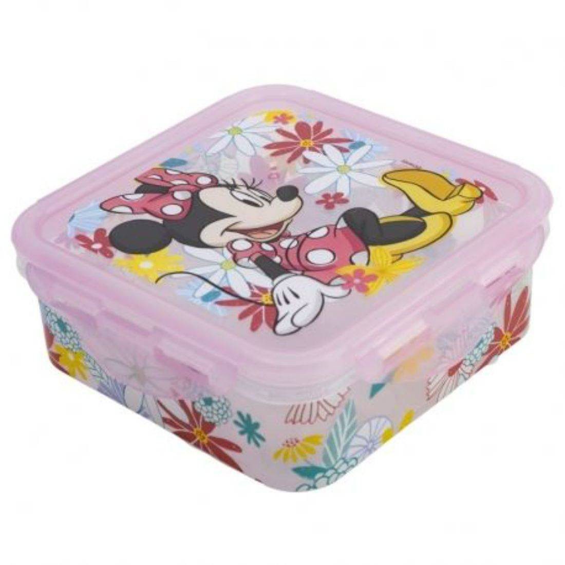Stor Square Hermetic Food Container 500 Ml - Minnie Mouse Spring Look - Image 2