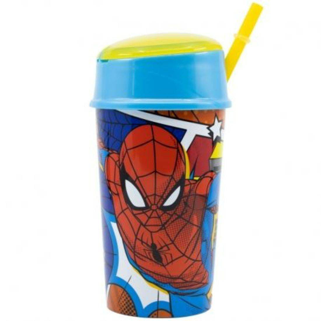 Stor Snack Tumbler 400 Ml - Spiderman Midnight Flyer