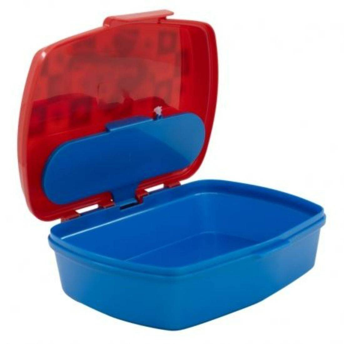 Stor Funny Sandwich Box With Cutlery - Spiderman Arachnid Grid - Image 3