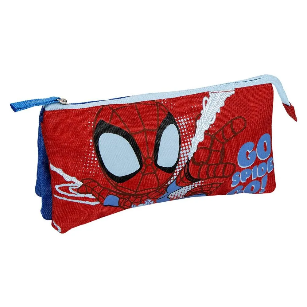 Cerda Pencil Case 3 Compartments Spidey