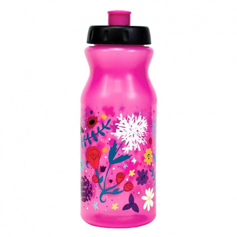 Cool Gear Reform Water Bottle Flowers Pink 650ml