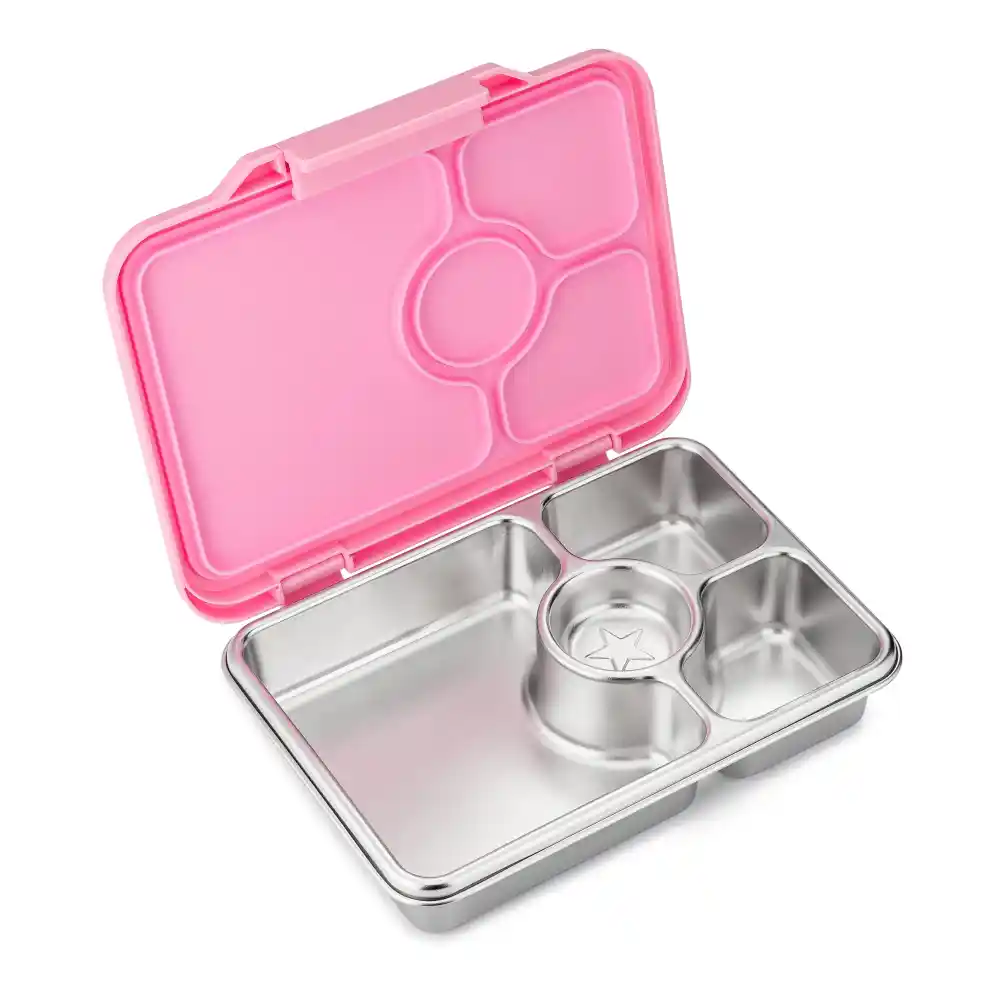 Yumbox Stainless Steel Leakproof Bento Lunch Box for Kids & Adults - Versailles Pink - Image 2