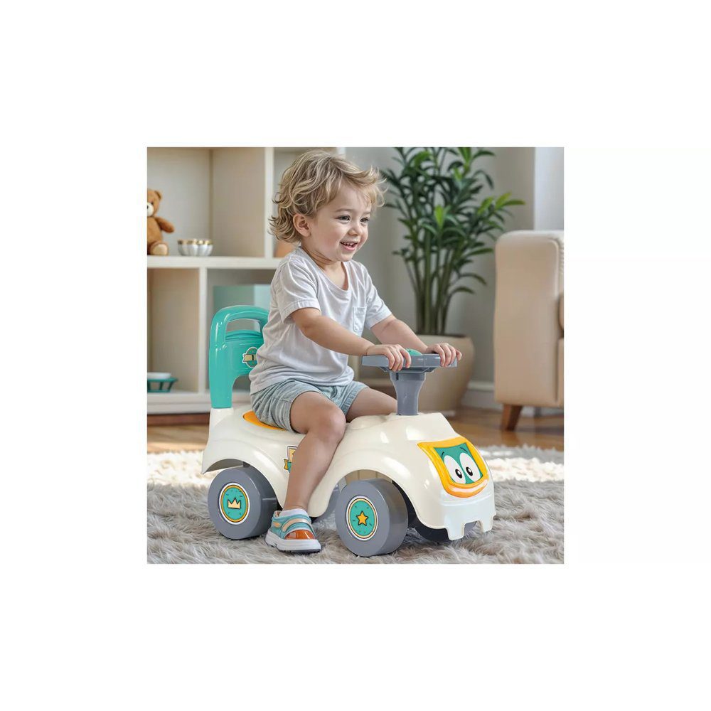 Dolu Walking Car White/Green/Yellow - Image 3