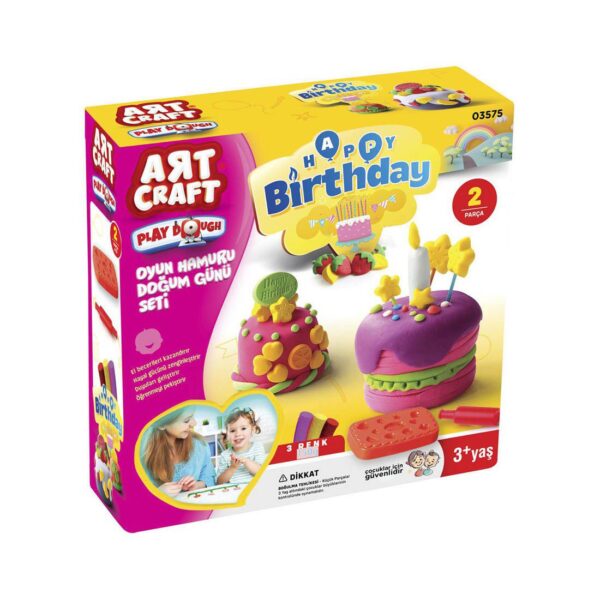 Art Craft Birthday Play Dough Set