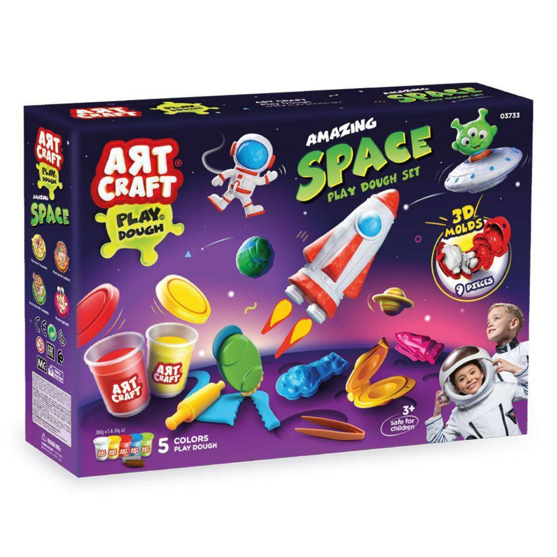 Art Craft Play Dough Set - Amazing Space