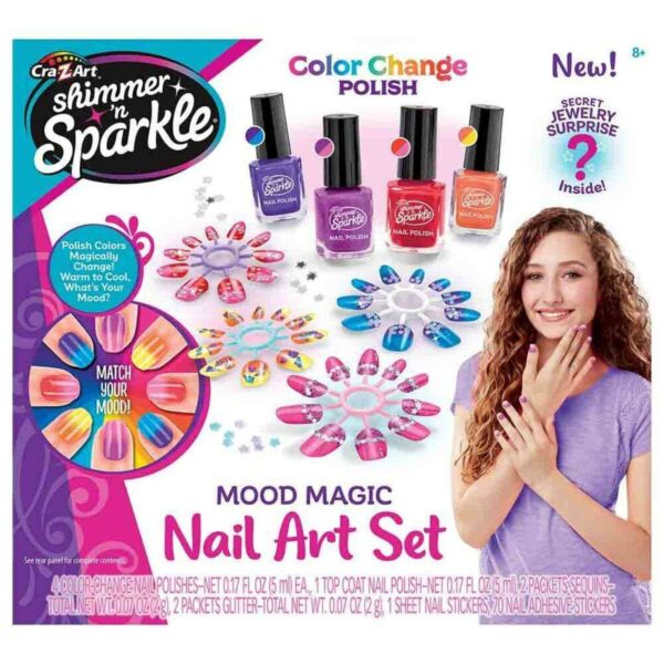 Cra-Z-Art Shimmer 'N Sparkle Mood Magic Nail Art Set