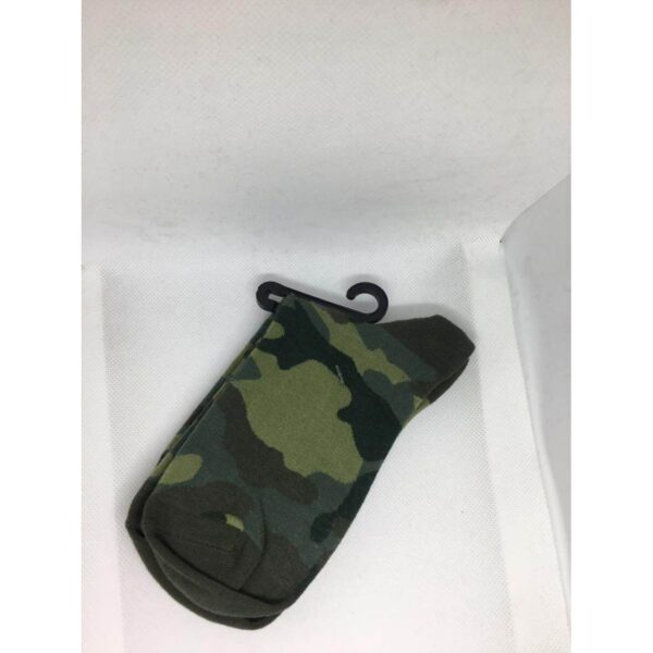 Hue Metallic Top Camo Shortie Shadow Olive