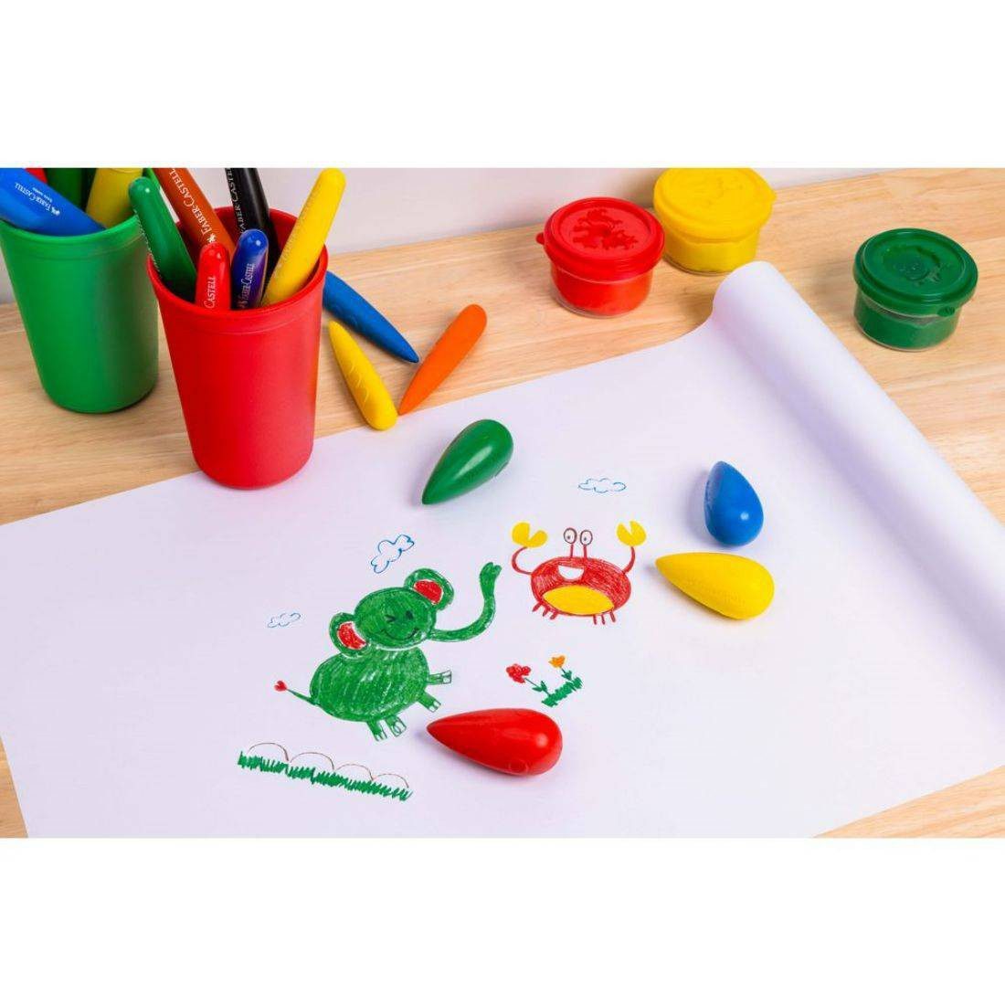 Faber Castell Easy Grasp Blub Crayons - Set of 4 - Image 3