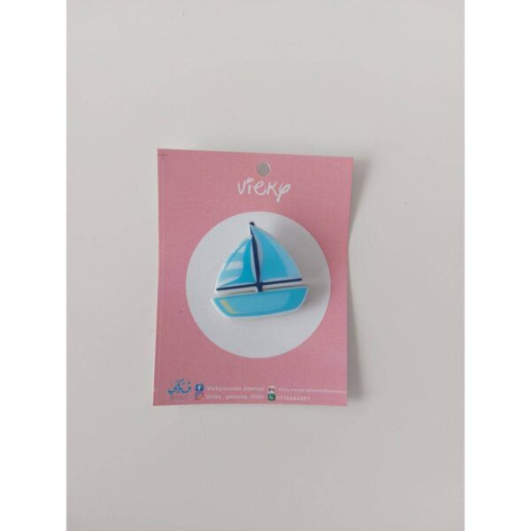 Vicky Bag Pin Boat