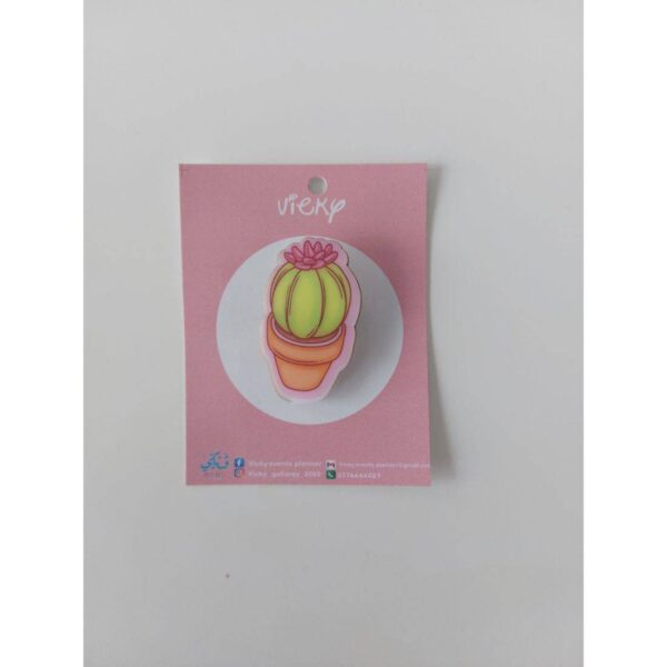 Vicky Bag Pin Cactus