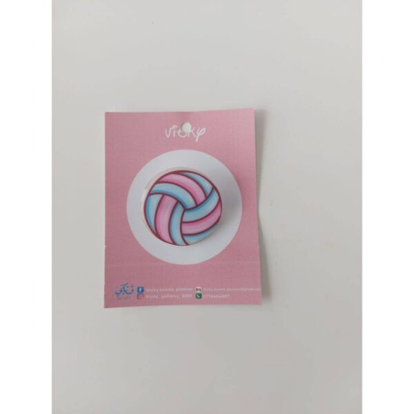 Vicky Bag Pin Wool Ball