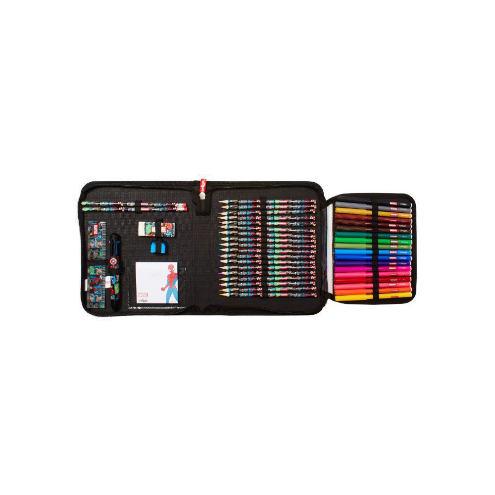 Smiggle Marvel Zip It Stationery Gift Pack - 43 Pieces - Image 3