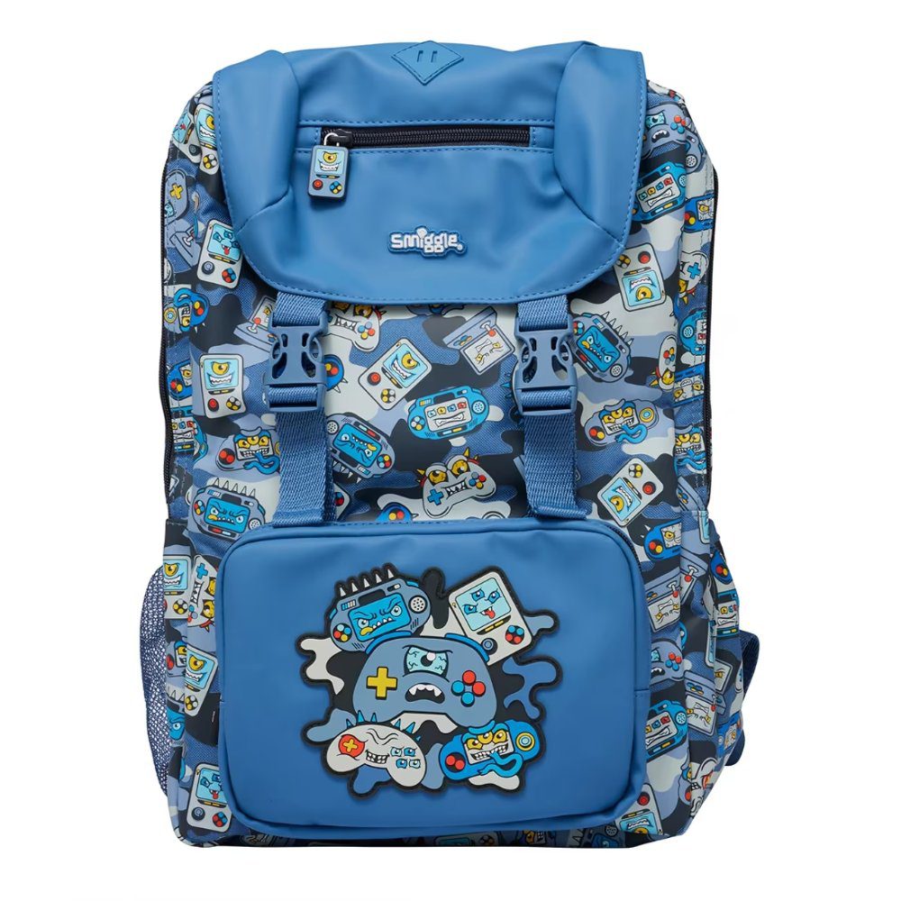 Smiggle Foldover Backpack - Gaming