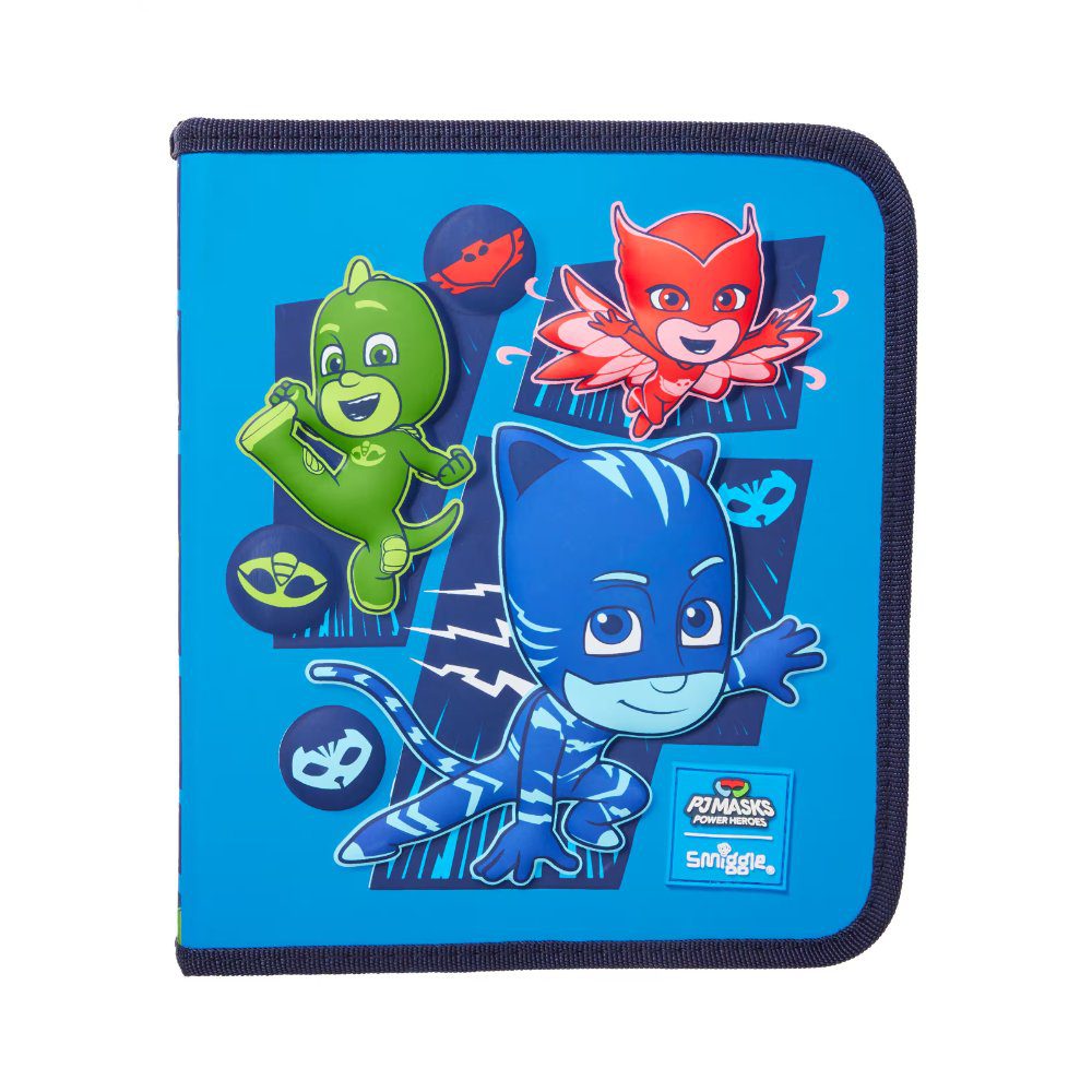 Smiggle PJ Masks Zip It Stationery Gift Pack - 27 Pieces