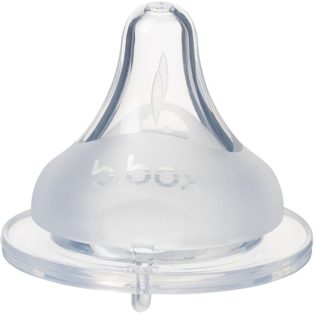 b.box Baby Bottle Anti-Colic Teat - 2 Pack - 0-2 Months Stage1 - Image 2