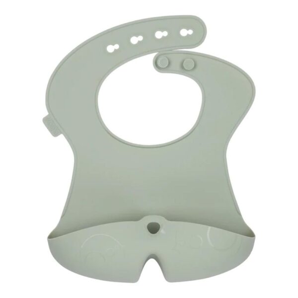 b.box Silicone Bib - Lullaby Blue
