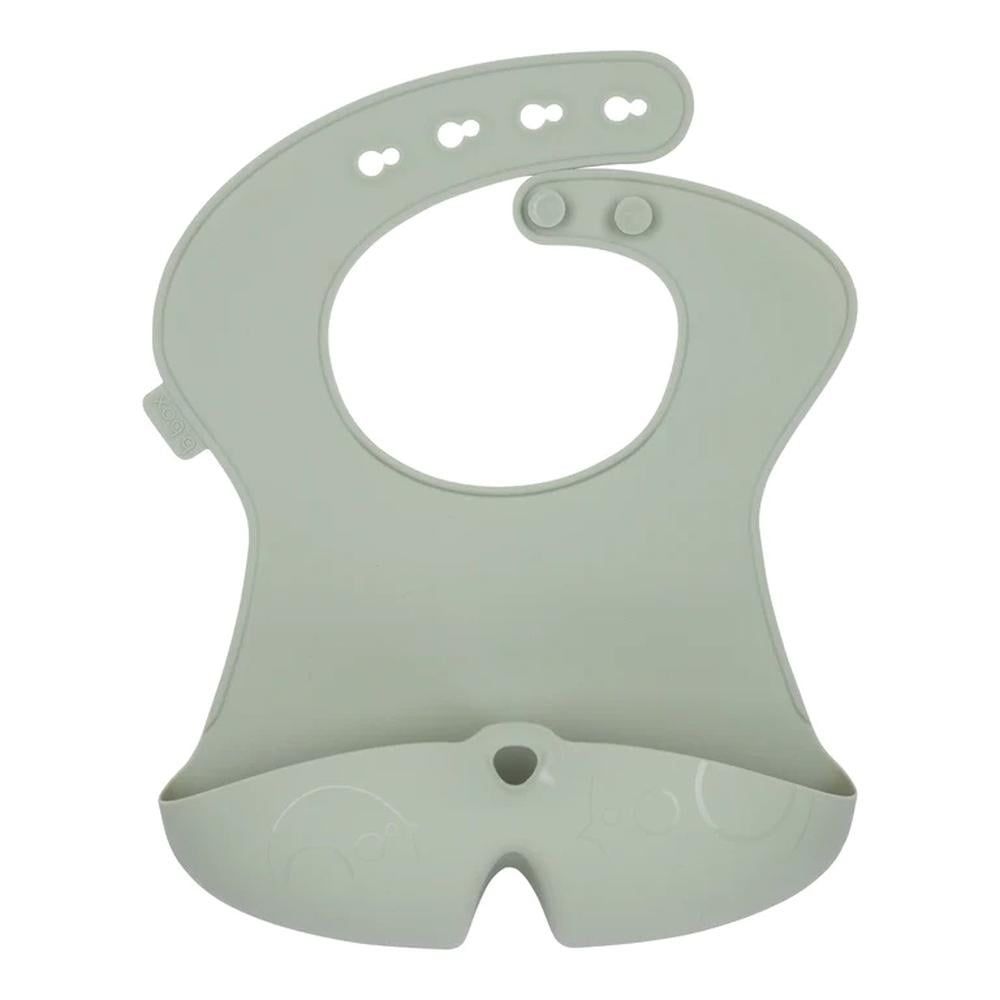 b.box Silicone Bib - Lullaby Blue
