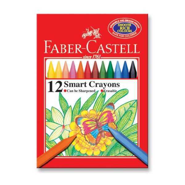 Faber Castell 12 Erasable Crayons