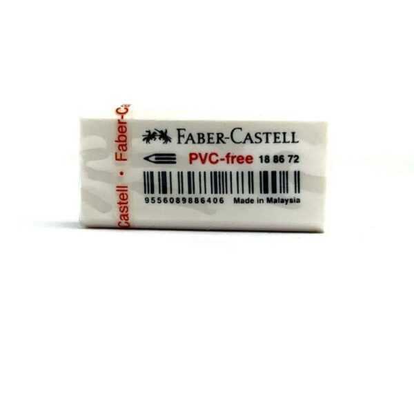 Faber Castell Erasers PVC Free White