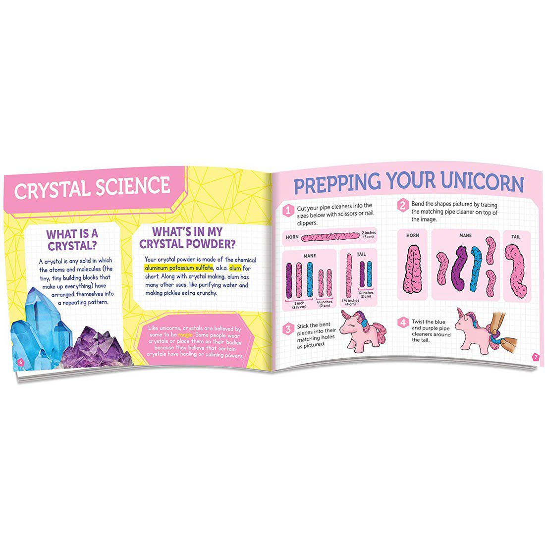 Klutz Grow Your Own Crystal Unicorn - Image 2
